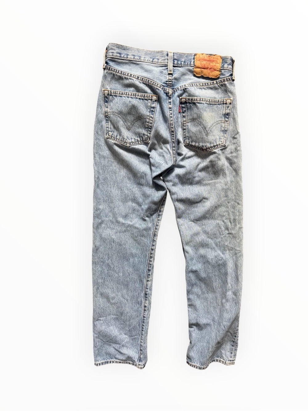 Vintage Y2K Levi's 501 Original Fit button fly 100% non stretch cotton Jeans 29